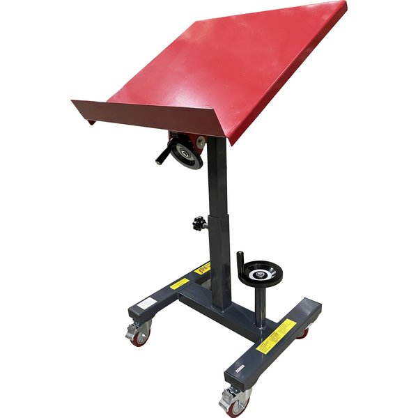 Pake Handling Tools Tilting Workstand, 300 lb. Cap, 24" x 24", 31.51" to 42" Height PAKWS02
